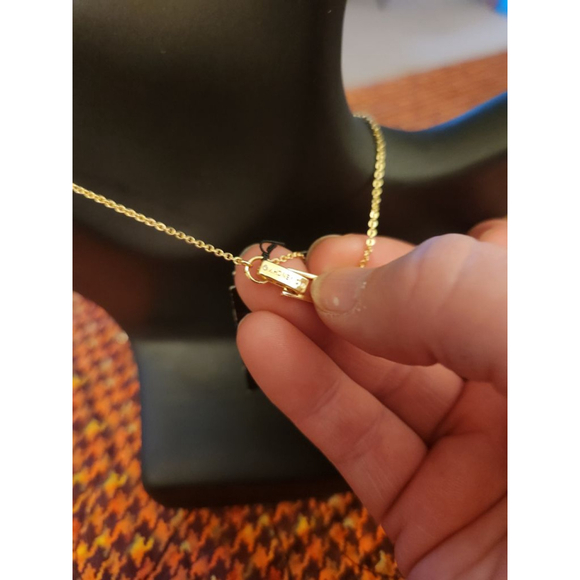 Givenchy Gold-Tone Cubic Zirconia Lariat Necklace, 16" + 3" extender - Picture 6 of 10